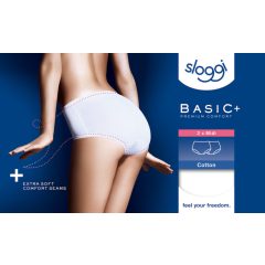 sloggi Basic+ Midi 2P