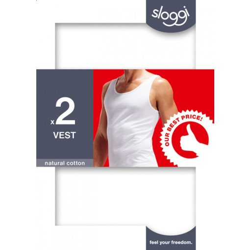 sloggi men 24/7 SH 02 Vest 2P